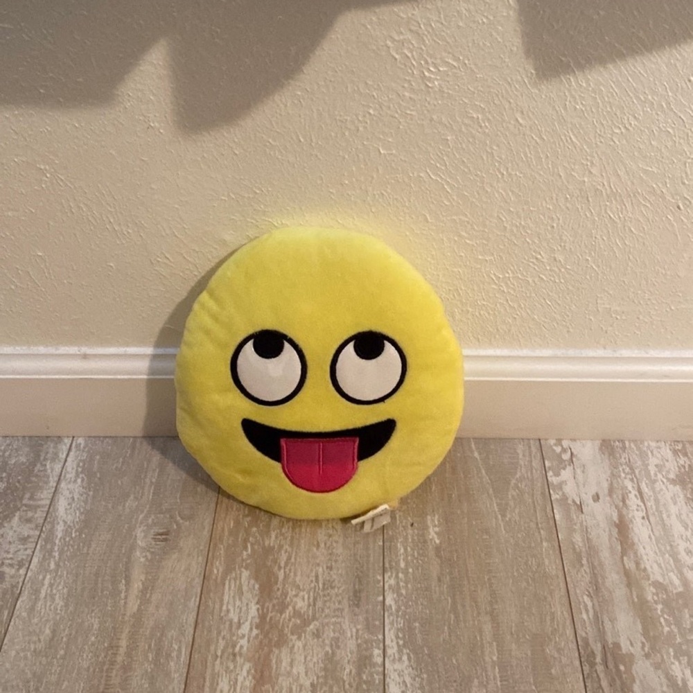 Double sided Emoji Plush